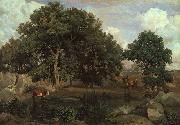 Forest of Fontainebleau  Jean Baptiste Camille  Corot